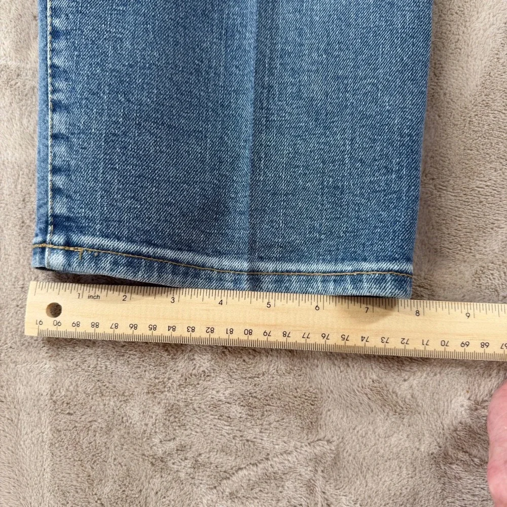 Gap Straight Fit Jeans Mens 38x30 Blue Good Condition Medium Wash‎ Stretch
